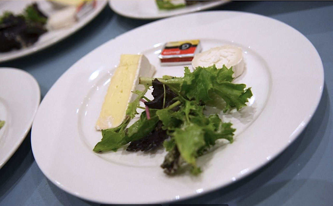 Fromage & mesclun de Salade et petit Beurre