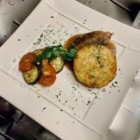 Tournedos de canard et ses petits legumes