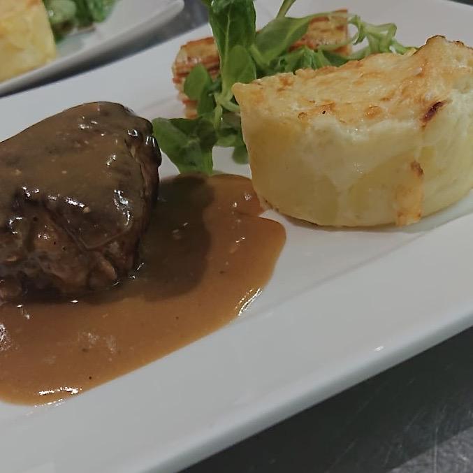 Pavé de Boeuf et son Gratin Dauphinois