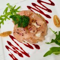 Croustillant au Saumon Fumé