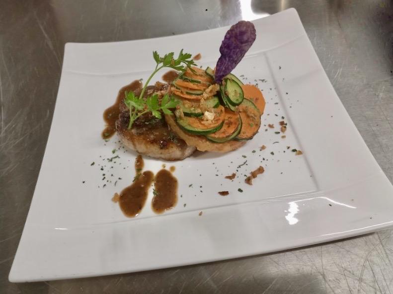 Tournedos de Canard et sa Couronne de Légumes